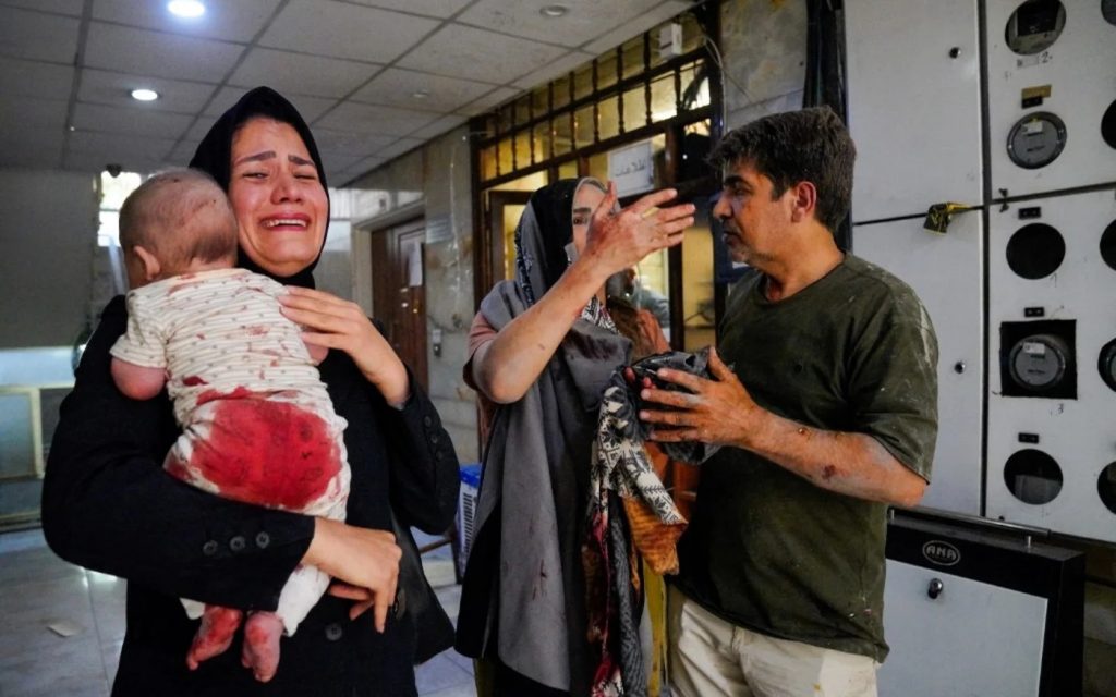 Iran civilians injured Israeli attack Tehran